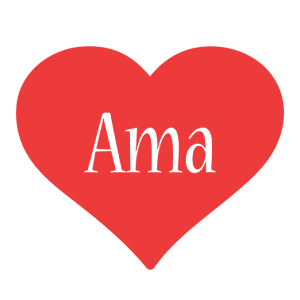 Ama love logo