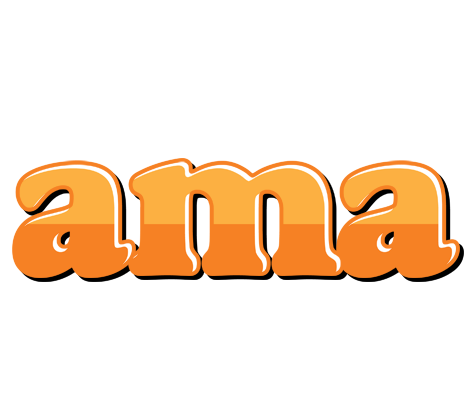Ama orange logo