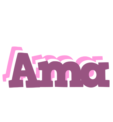Ama relaxing logo