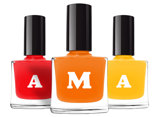 Ama saloon logo