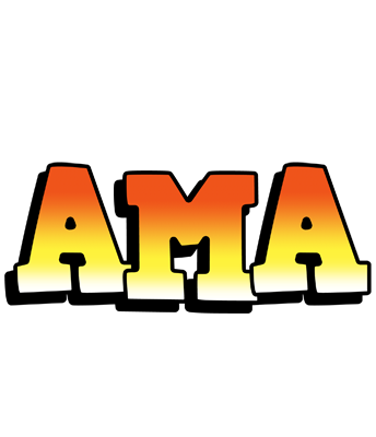 Ama sunset logo