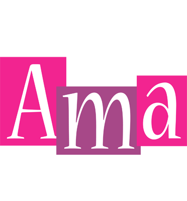Ama whine logo