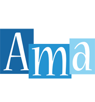 Ama winter logo