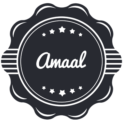 Amaal badge logo