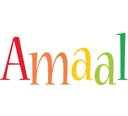 Amaal birthday logo
