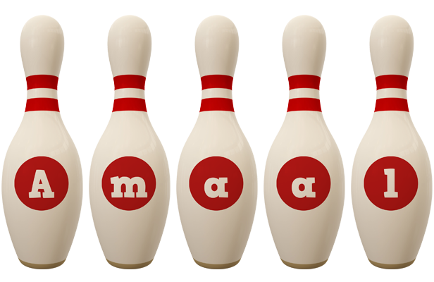 Amaal bowling-pin logo
