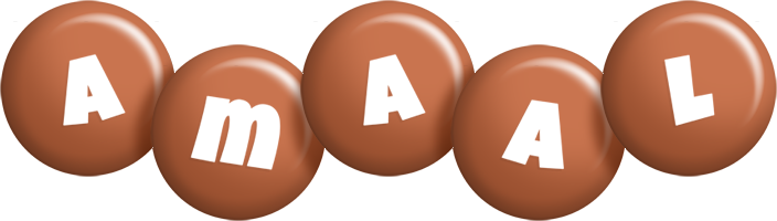 Amaal candy-brown logo