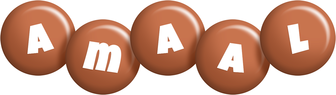 Amaal candy-brown logo