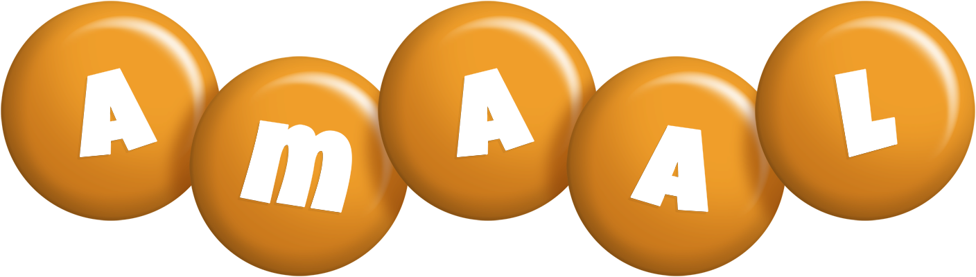 Amaal candy-orange logo