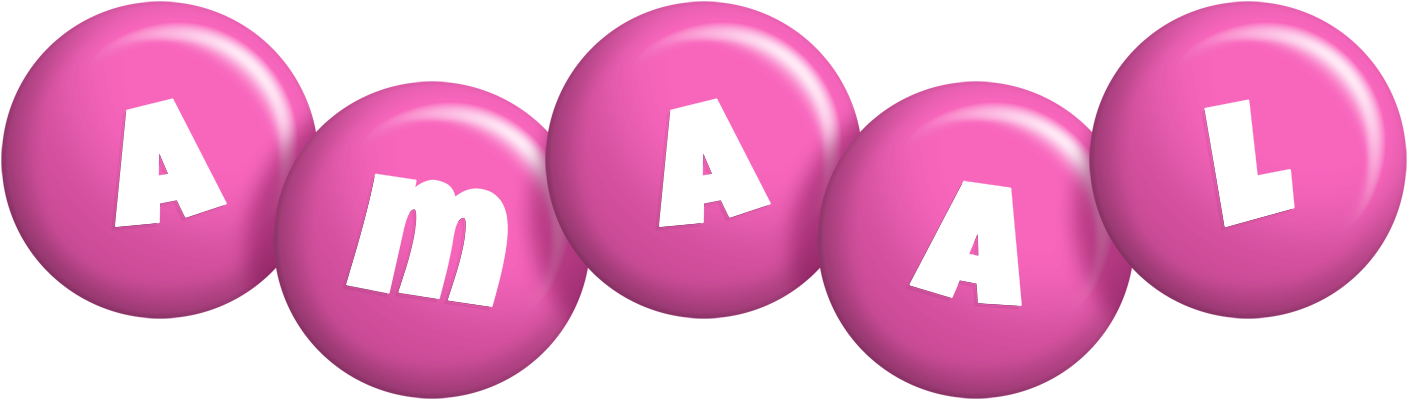 Amaal candy-pink logo