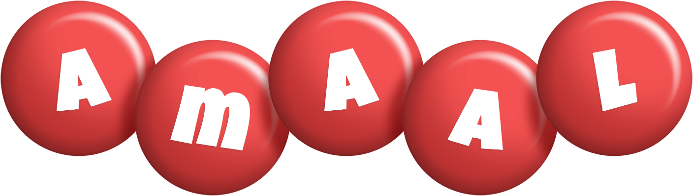 Amaal candy-red logo