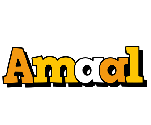 Amaal cartoon logo
