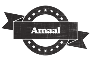 Amaal grunge logo