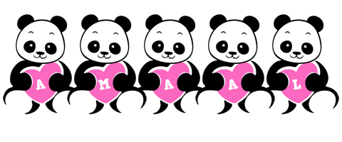 Amaal love-panda logo