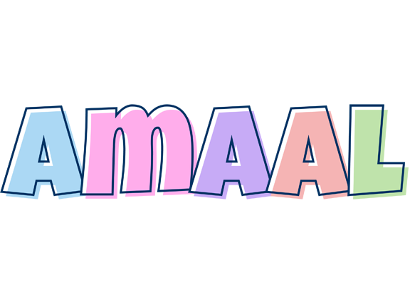 Amaal pastel logo