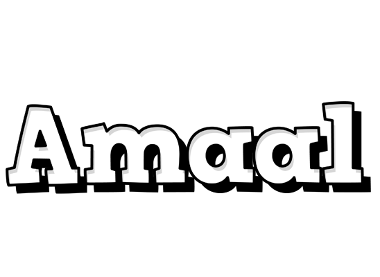 Amaal snowing logo