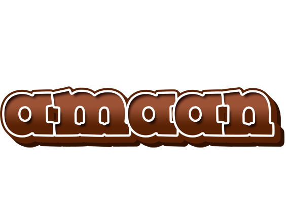 Amaan brownie logo
