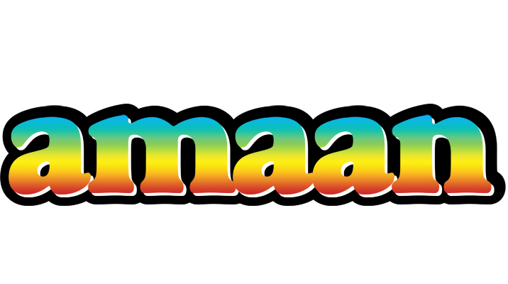 Amaan color logo