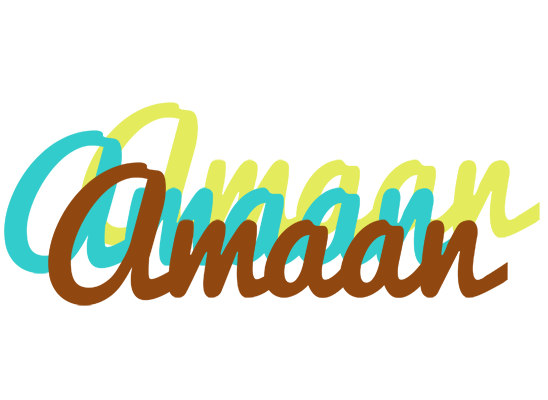 Amaan cupcake logo