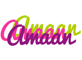 Amaan flowers logo