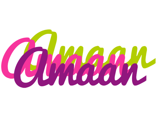 Amaan flowers logo