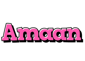 Amaan girlish logo