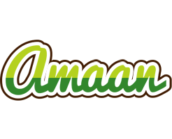 Amaan golfing logo