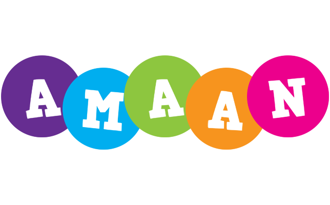 Amaan happy logo