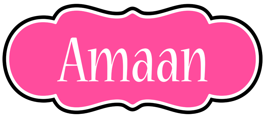 Amaan invitation logo