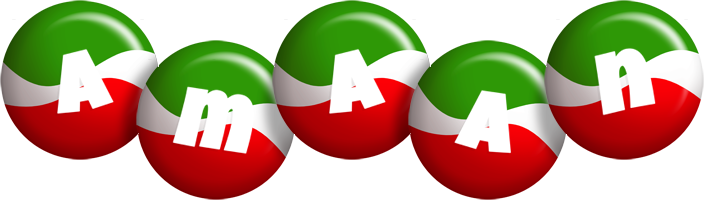 Amaan italy logo