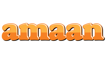 Amaan orange logo