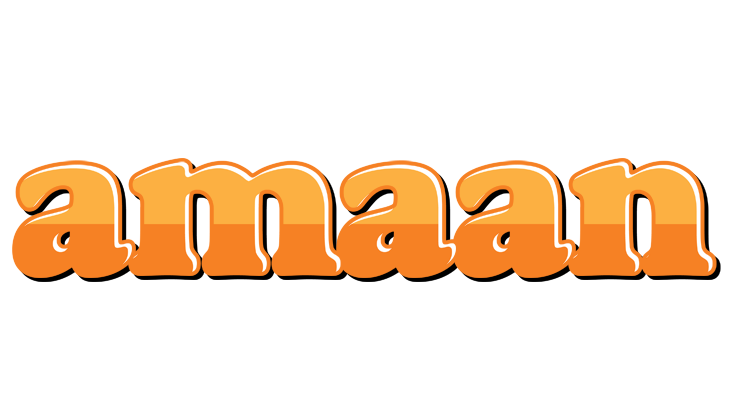 Amaan orange logo