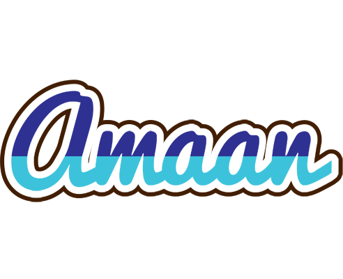 Amaan raining logo