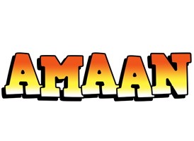 Amaan sunset logo