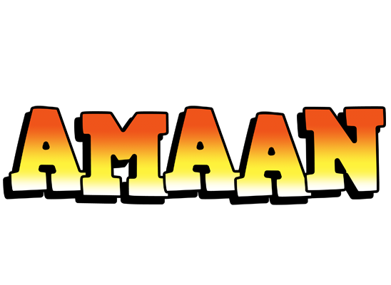 Amaan sunset logo