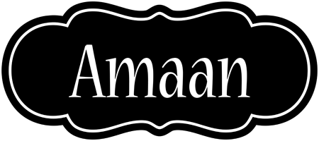 Amaan welcome logo