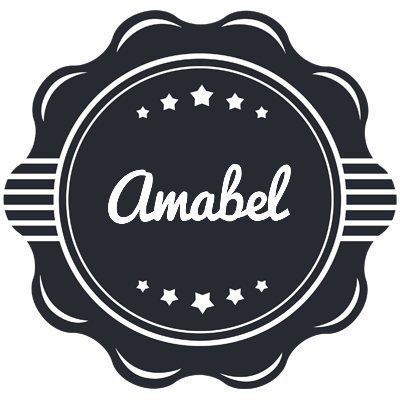 Amabel badge logo