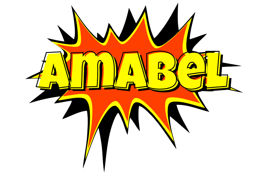Amabel bazinga logo