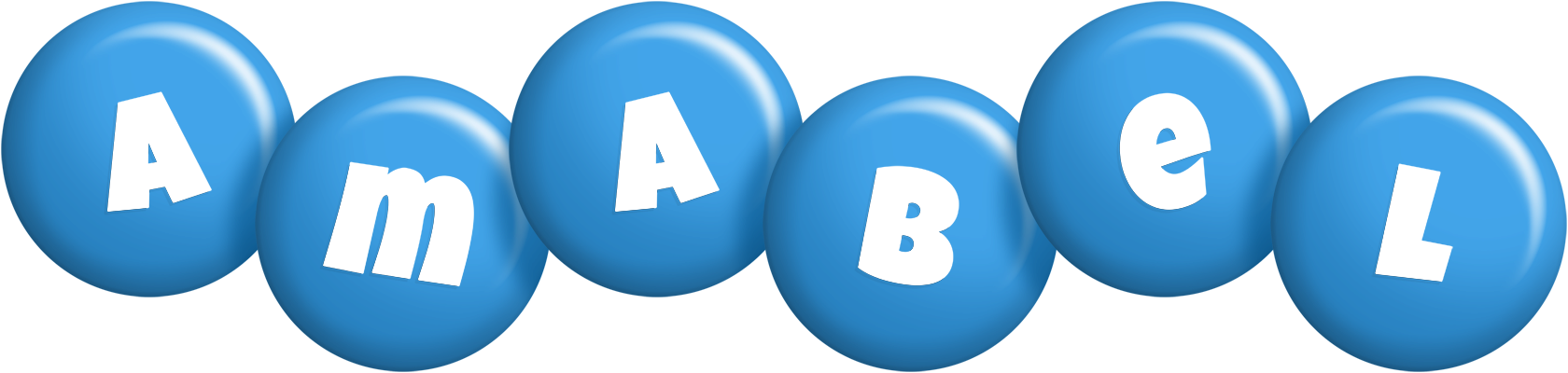 Amabel candy-blue logo