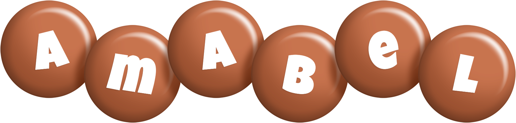 Amabel candy-brown logo
