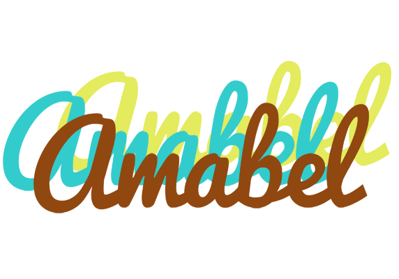 Amabel cupcake logo