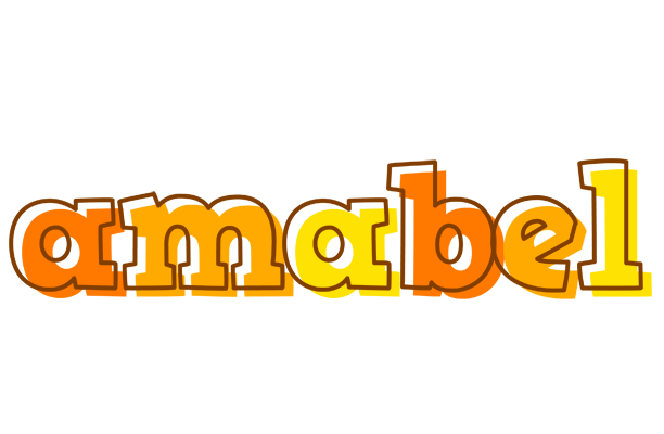 Amabel desert logo