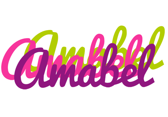 Amabel flowers logo