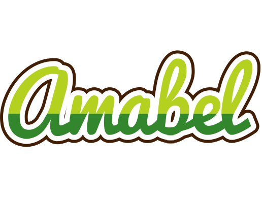 Amabel golfing logo
