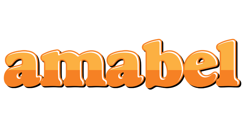 Amabel orange logo