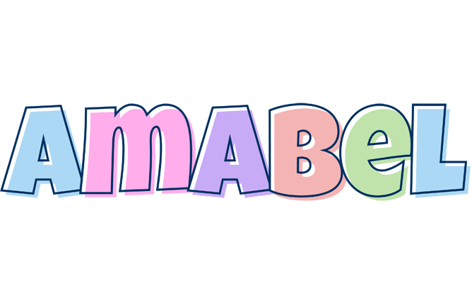 Amabel pastel logo