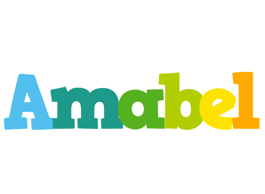 Amabel rainbows logo