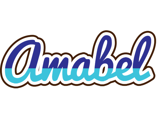Amabel raining logo