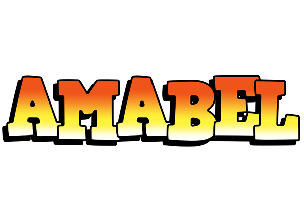 Amabel sunset logo