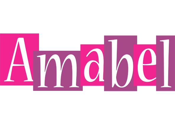 Amabel whine logo